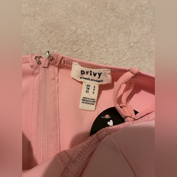 Privy corset ruched bodycon mini dress-US Small NWT - Picture 4 of 6